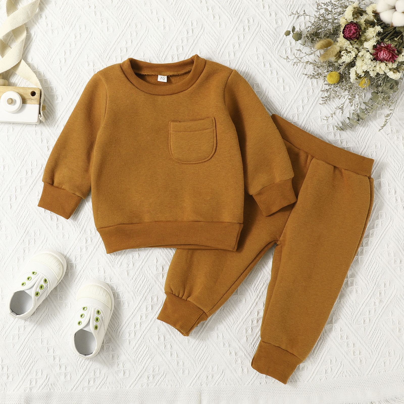 Men’s Fashion Round-Neck Long-Sleeve Top