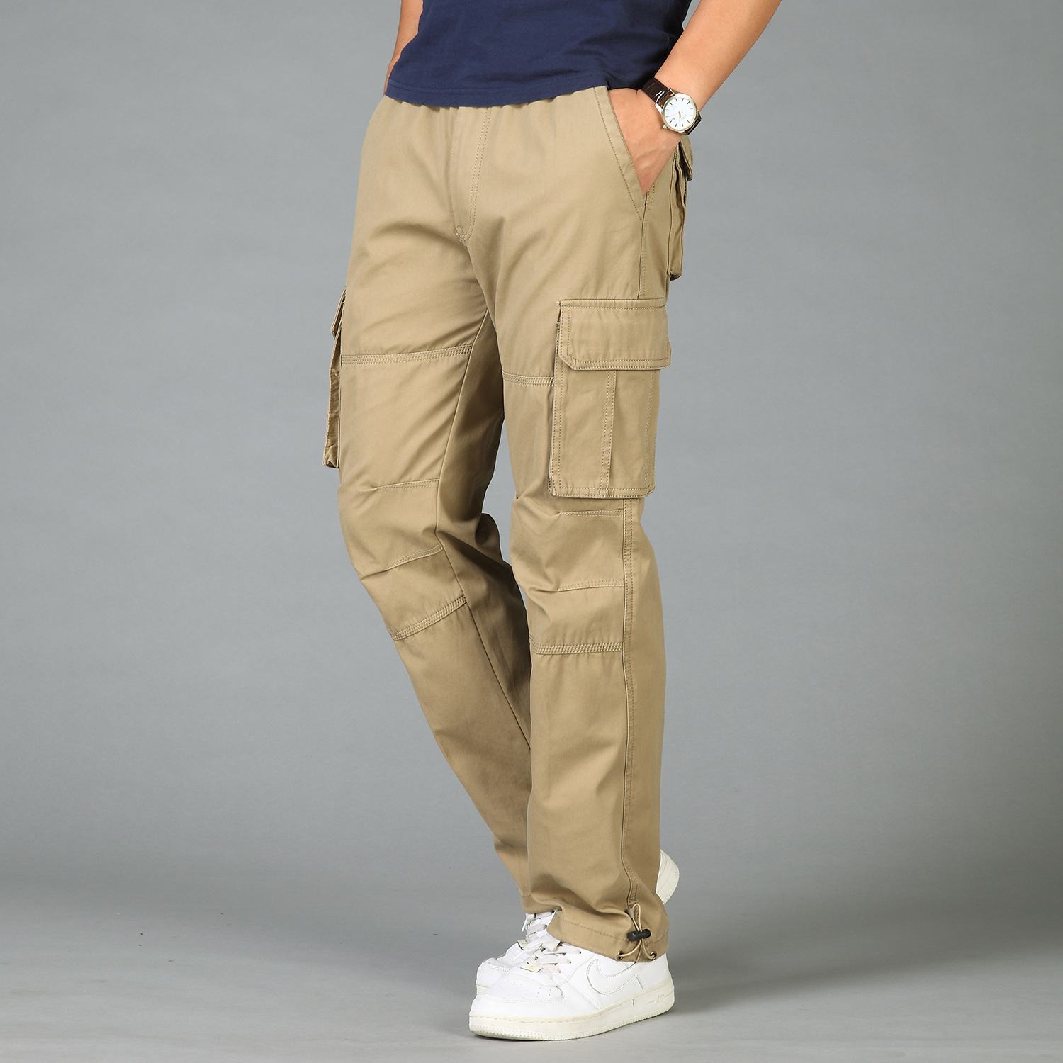 Plus-Size Casual Men's Trousers