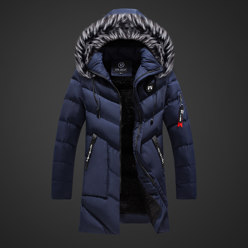 Mid-Length Padded Cashmere Jacket