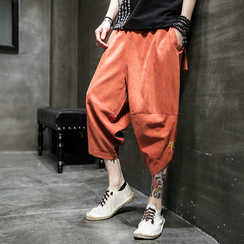 Ice Silk Harem Pants 9
