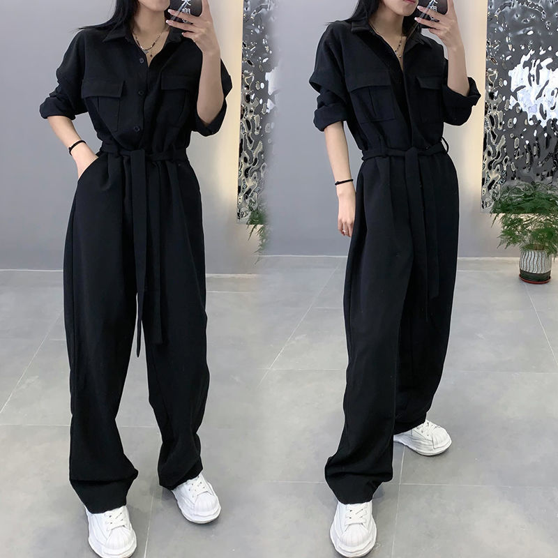 Fashionable loose streetwear one-piece