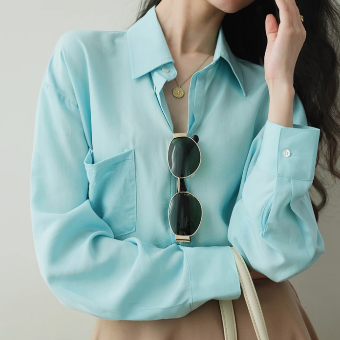 Simple Loose Casual Top for Women